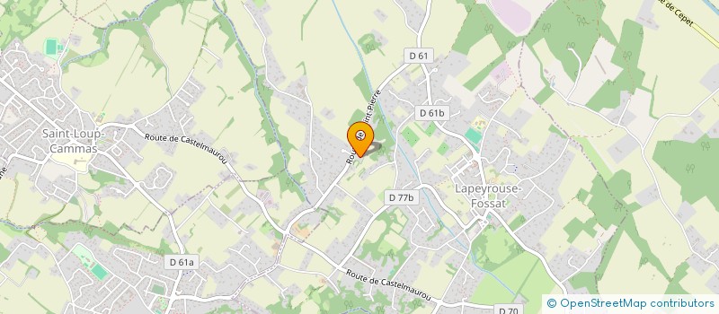 localisation de l'entreprise HONEYCHURCH CONSULTING  LAPEYROUSE-FOSSAT