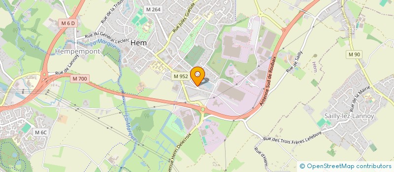 localisation de l'entreprise HONEYMOM.FR à HEM