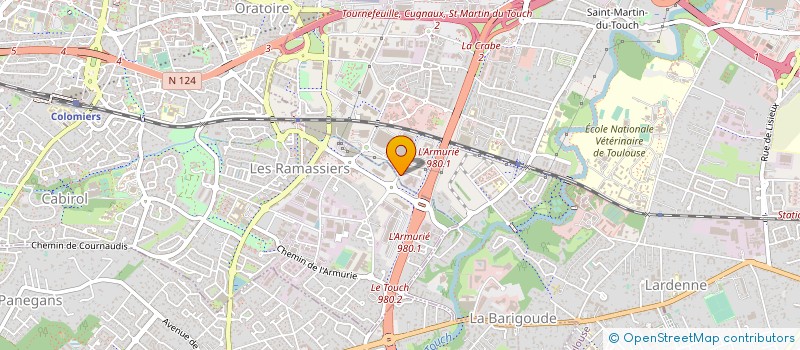 localisation de l'entreprise HONEYWELL AEROSPACE à TOULOUSE