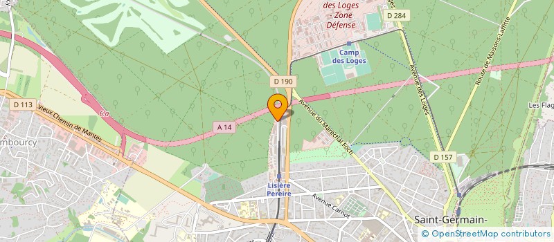 localisation de l'entreprise HONEYWELL FINCO FRANCE  SAINT-GERMAIN-EN-LAYE