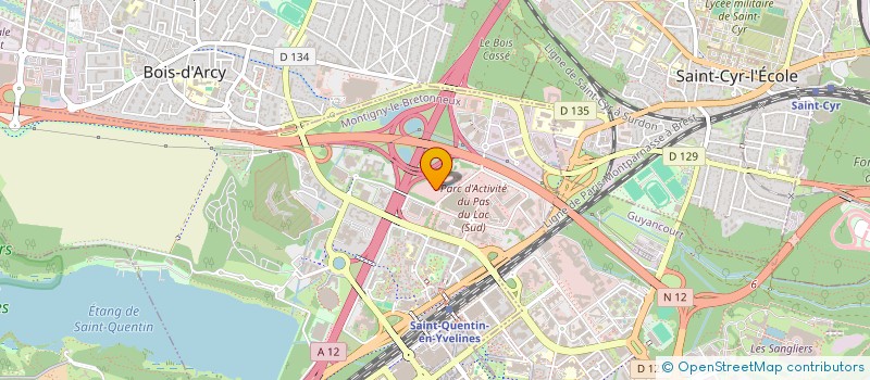 localisation de l'entreprise HONEYWELL LIPPKE  MONTIGNY-LE-BRETONNEUX