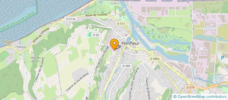 localisation de l'entreprise HONFLEUR ENCHERES SVV. à HONFLEUR
