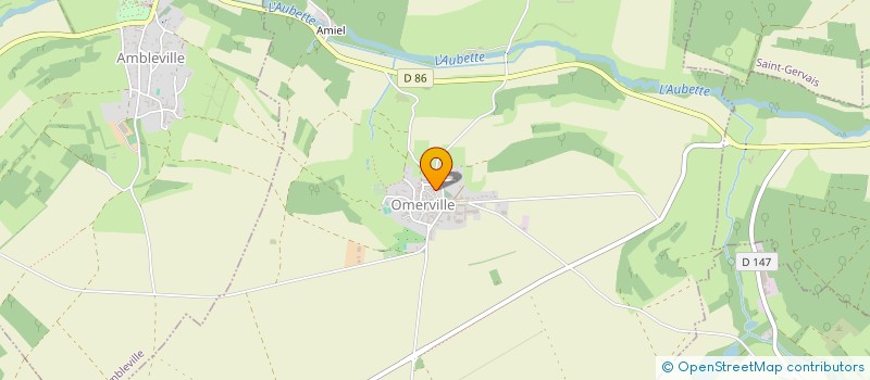 localisation de l'entreprise HONFLEUR EPHEMERE  OMERVILLE