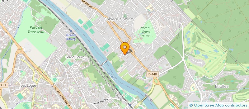 localisation de l'entreprise HONG & CO. à SOISY-SUR-SEINE