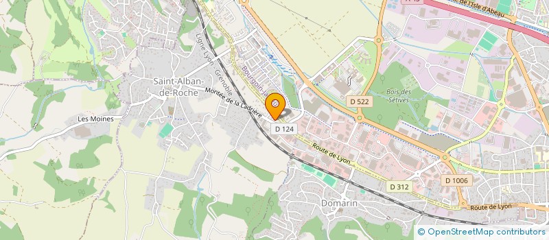 localisation de l'entreprise HONG JI  SAINT-ALBAN-DE-ROCHE