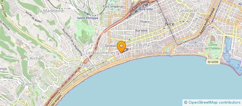 localisation de l'entreprise HONG JIA à NICE