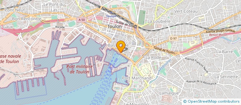 localisation de l'entreprise HONG KONG à TOULON