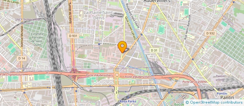 localisation de l'entreprise HONG KONG MAROQUINERIE  AUBERVILLIERS
