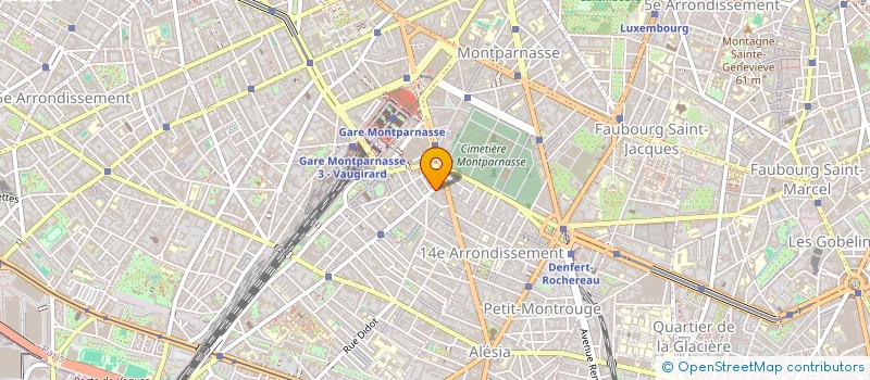 localisation de l'entreprise HONG LI  PARIS