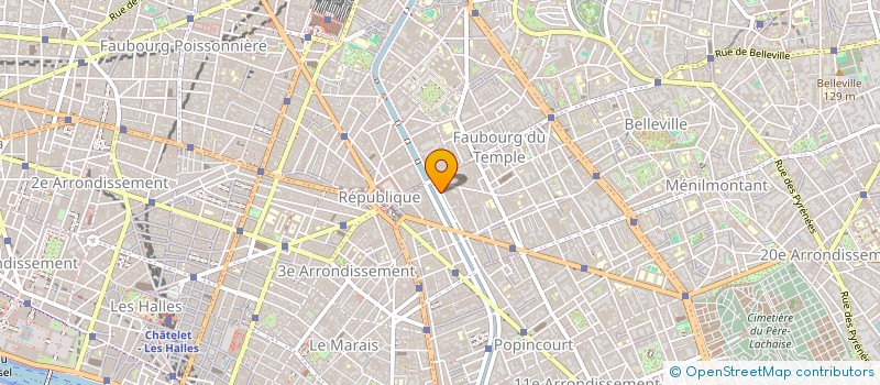 localisation de l'entreprise HONG LIN MOD  PARIS