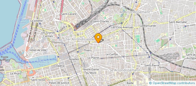 localisation de l'entreprise HONG LIU à MARSEILLE