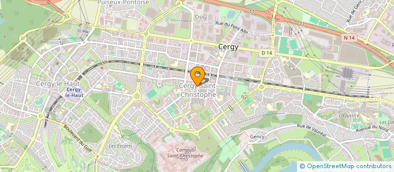 localisation de l'entreprise HONG PHAT  CERGY