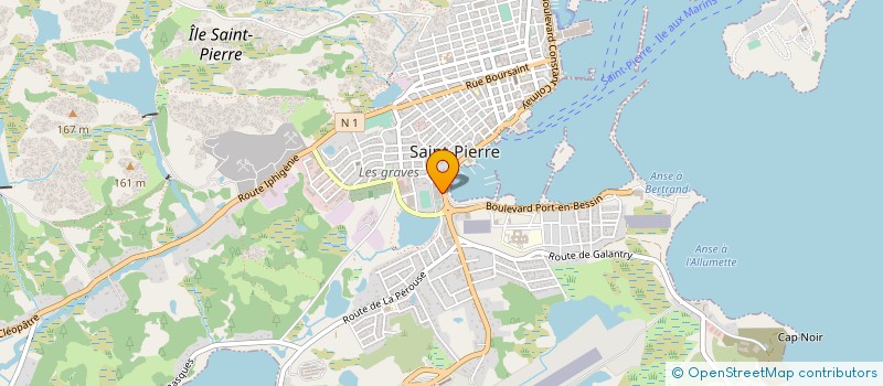 localisation de l'entreprise HONG SANG NAE CLUB à SAINT PIERRE