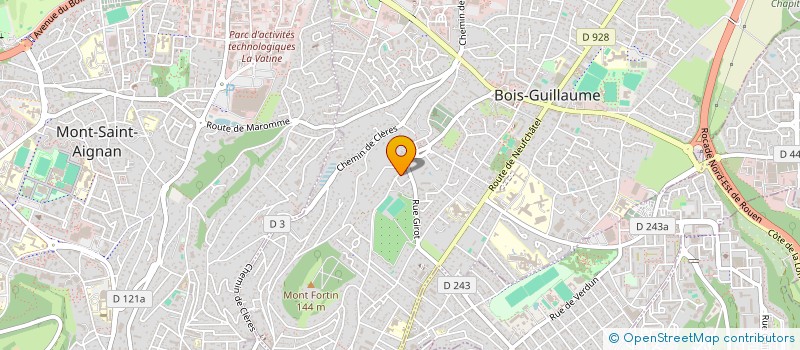 localisation de l'entreprise HONG VAN SON à BOIS-GUILLAUME