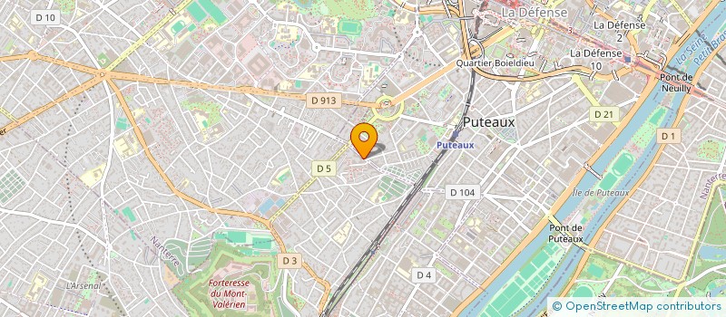 localisation de l'entreprise HONG XIN à SURESNES