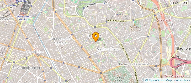 localisation de l'entreprise HONG YUAN  PARIS