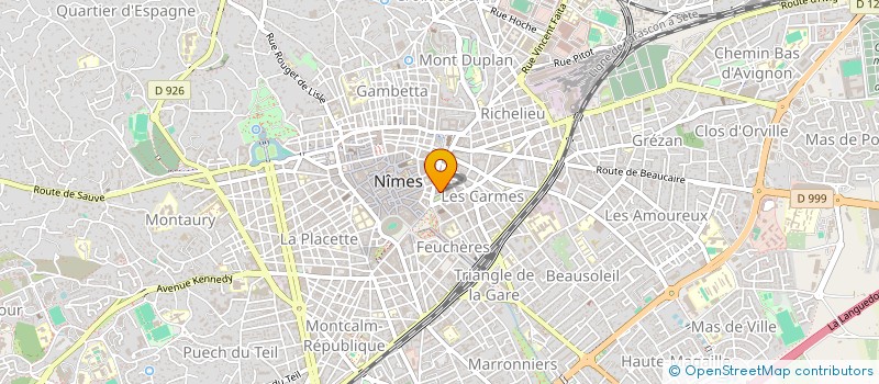 localisation de l'entreprise HONG YUN  NIMES