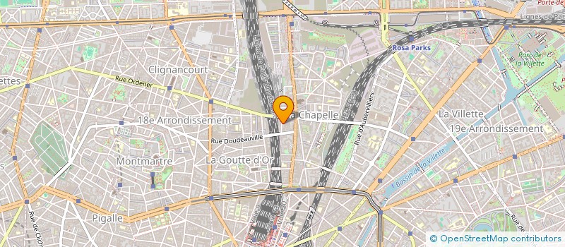 localisation de l'entreprise HONG-YUN  PARIS