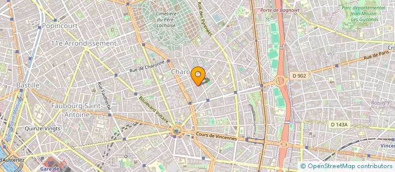 localisation de l'entreprise HONGFA  PARIS