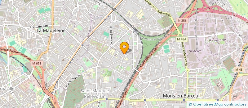 localisation de l'entreprise HONGHUZI FILMS  LILLE