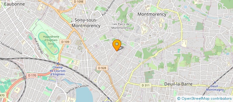 localisation de l'entreprise HONNETIMMO à SOISY SS MONTMORENCY