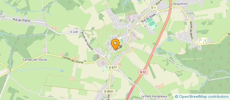 localisation de l'entreprise HONNEUR FAIRPLAY RESPECT AIRSOFT  ROCROI