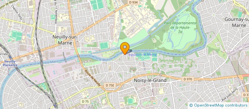 localisation de l'entreprise HONNEUR SECTION DARK  NOISY-LE-GRAND