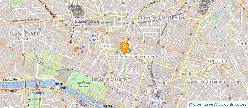 localisation de l'entreprise HONNOR GROUPE à PARIS
