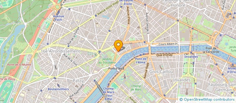 localisation de l'entreprise HONNORS  PARIS