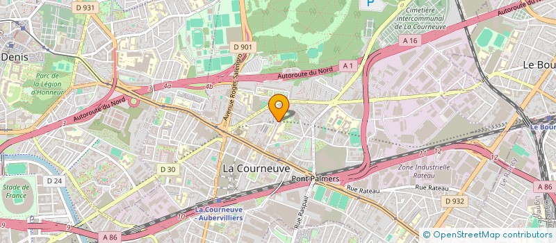 localisation de l'entreprise HONNY BATIMENT FRANCE  PARIS