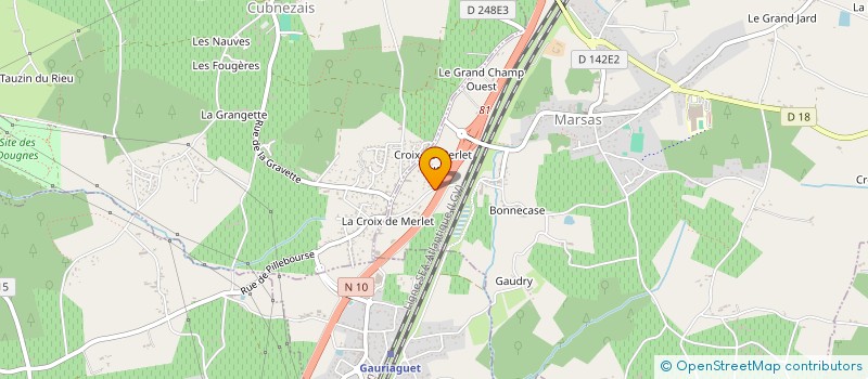 localisation de l'entreprise HONOGRIN  MARSAS