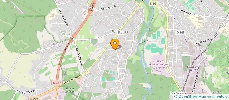 localisation de l'entreprise HONOLEA  SAUMUR