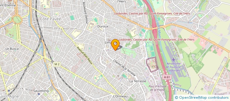localisation de l'entreprise HONOR à TOULOUSE
