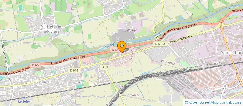 localisation de l'entreprise HONOR  LE SOLER