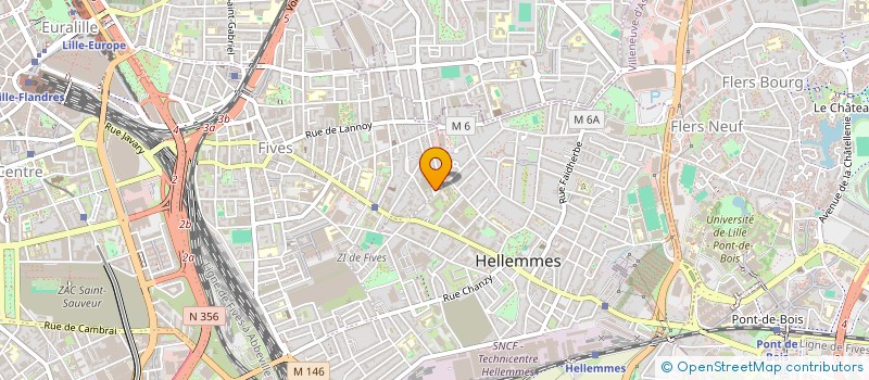 localisation de l'entreprise HONORABLE BARBER à LILLE