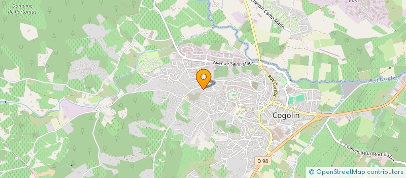 localisation de l'entreprise HONORATO CONSTRUCTIONS à COGOLIN