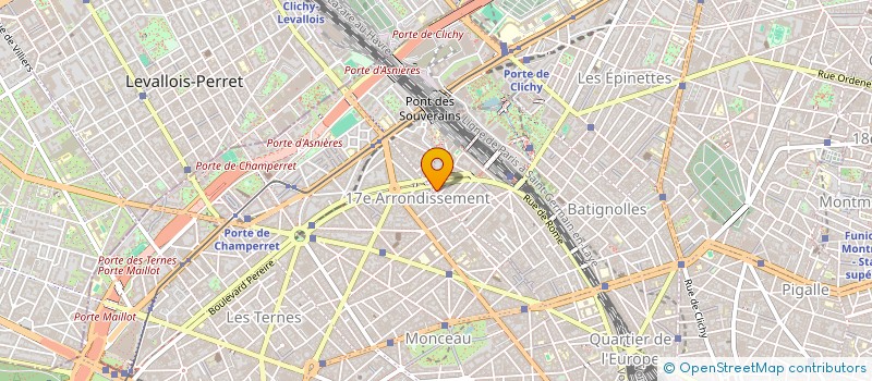 localisation de l'entreprise HONORE ET ASSOCIES  PARIS