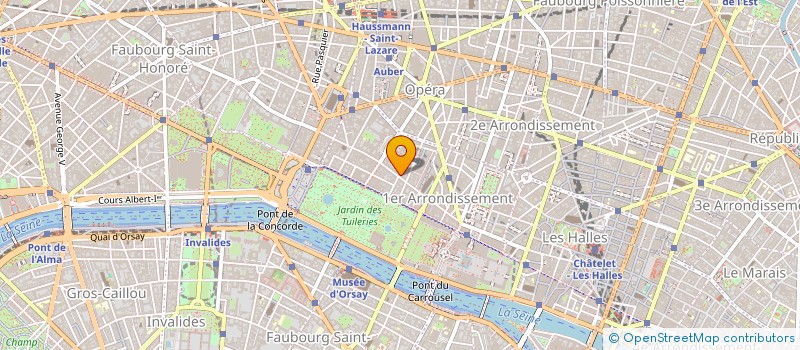 localisation de l'entreprise HONORE INVEST  PARIS