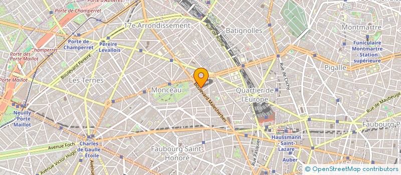 localisation de l'entreprise HONORE TOURGE  PARIS