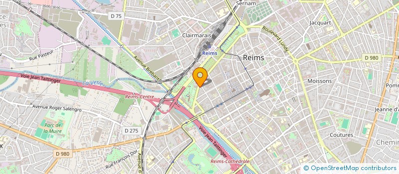 localisation de l'entreprise HONORIS EDITIONS à REIMS
