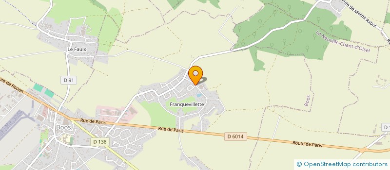 localisation de l'entreprise HONSALE  BOOS