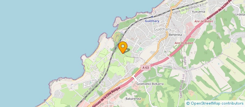 localisation de l'entreprise HONTONAVO AMITIES SANS FRONTIERES à SAINT-JEAN-DE-LUZ