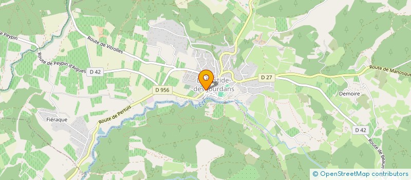 localisation de l'entreprise HONVAULT & CO  LA BASTIDE-DES-JOURDANS