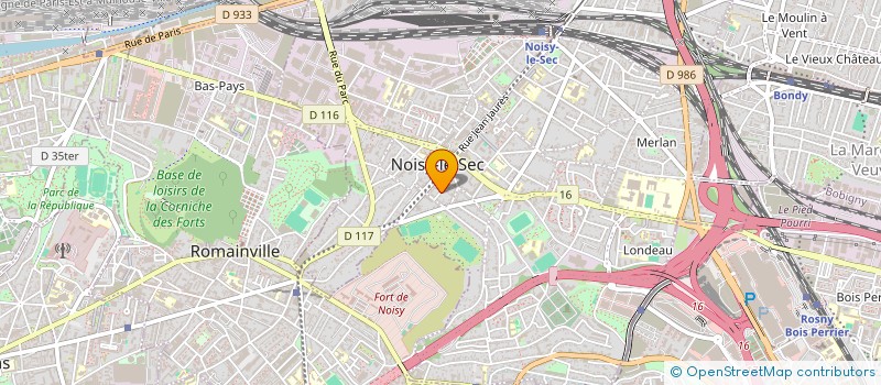localisation de l'entreprise HOO HA à NOISY-LE-SEC