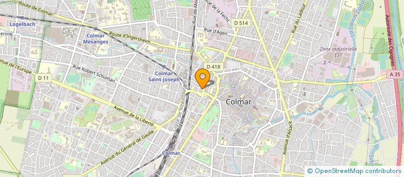 localisation de l'entreprise HOO KAH STORE  COLMAR