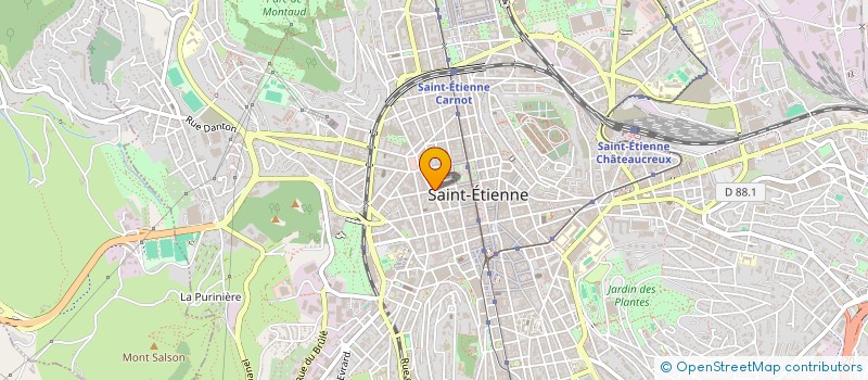 localisation de l'entreprise HOOD BARBER  SAINT-ETIENNE