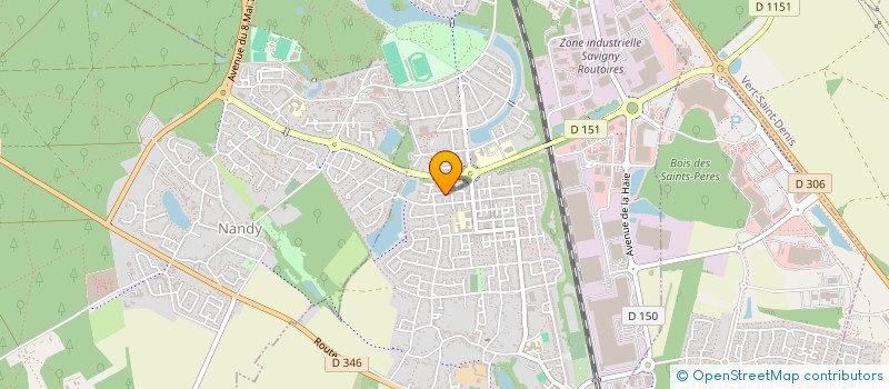 localisation de l'entreprise HOODLIFE STUDIO  SAVIGNY-LE-TEMPLE