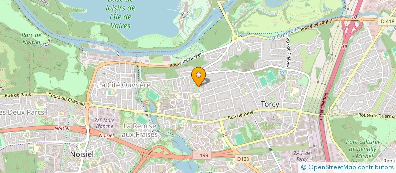 localisation de l'entreprise HOODVISION à TORCY