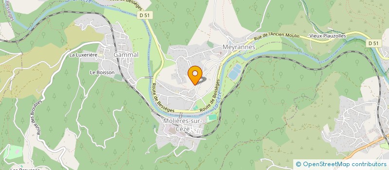 localisation de l'entreprise HOOGERVORST  MEYRANNES