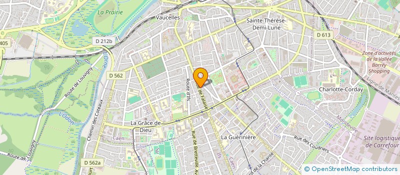 localisation de l'entreprise HOOK à CAEN
